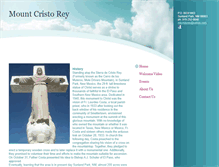 Tablet Screenshot of mtcristorey.com